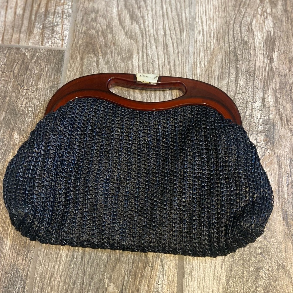 Vintage woven purse
